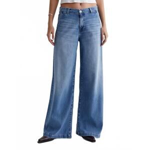 NEW AG JEANS stella palazzo jeans in dune